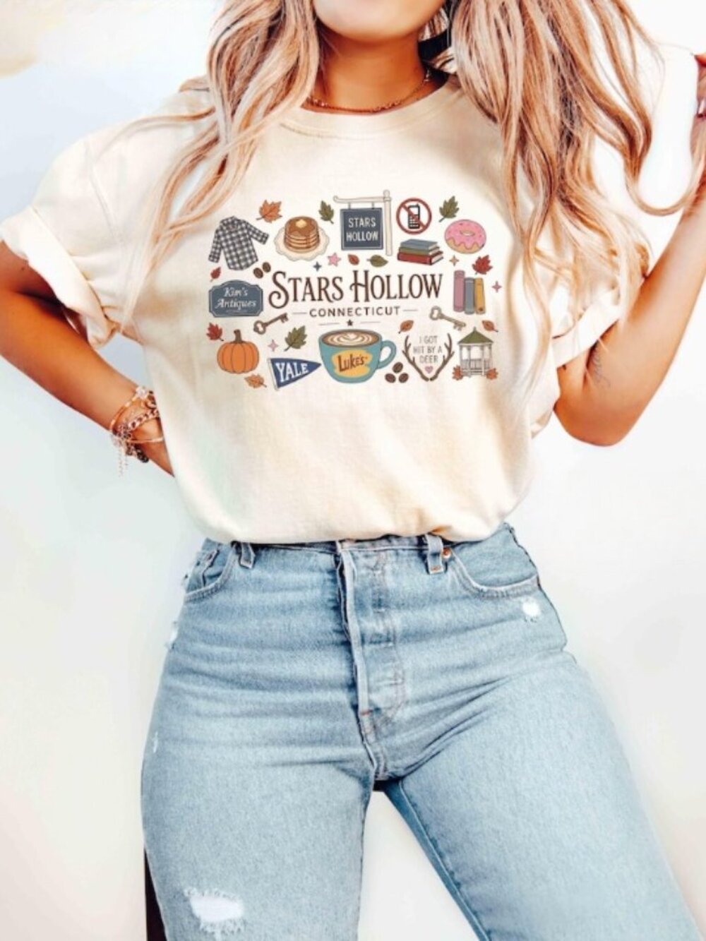Stars Hollow Shirt, Gilmore Girls Fall tshirt, Lukes Coffee Autumn Shirt
